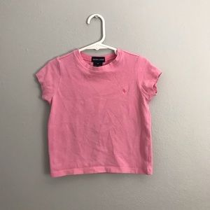 Size: 6 little girls pink t-shirt from RalphLauren